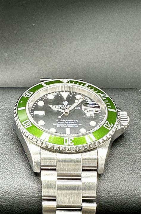 Rolex submariner green kermit rare